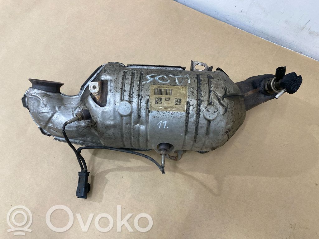 Citroen C3 Catalyst/FAP/DPF particulate filter 