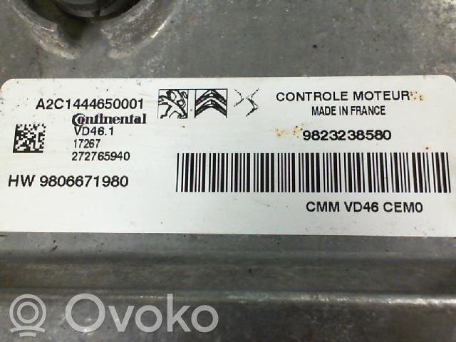 Citroen C4 II Engine control unit/module 