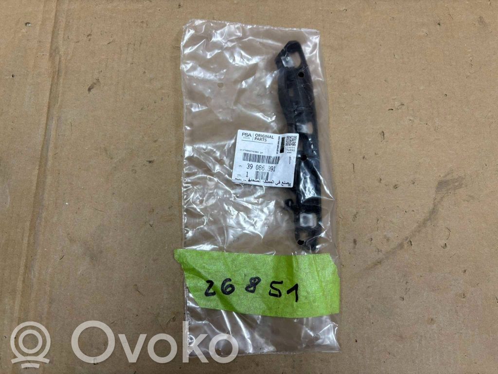 Opel Astra K Staffa di rinforzo montaggio del paraurti anteriore 