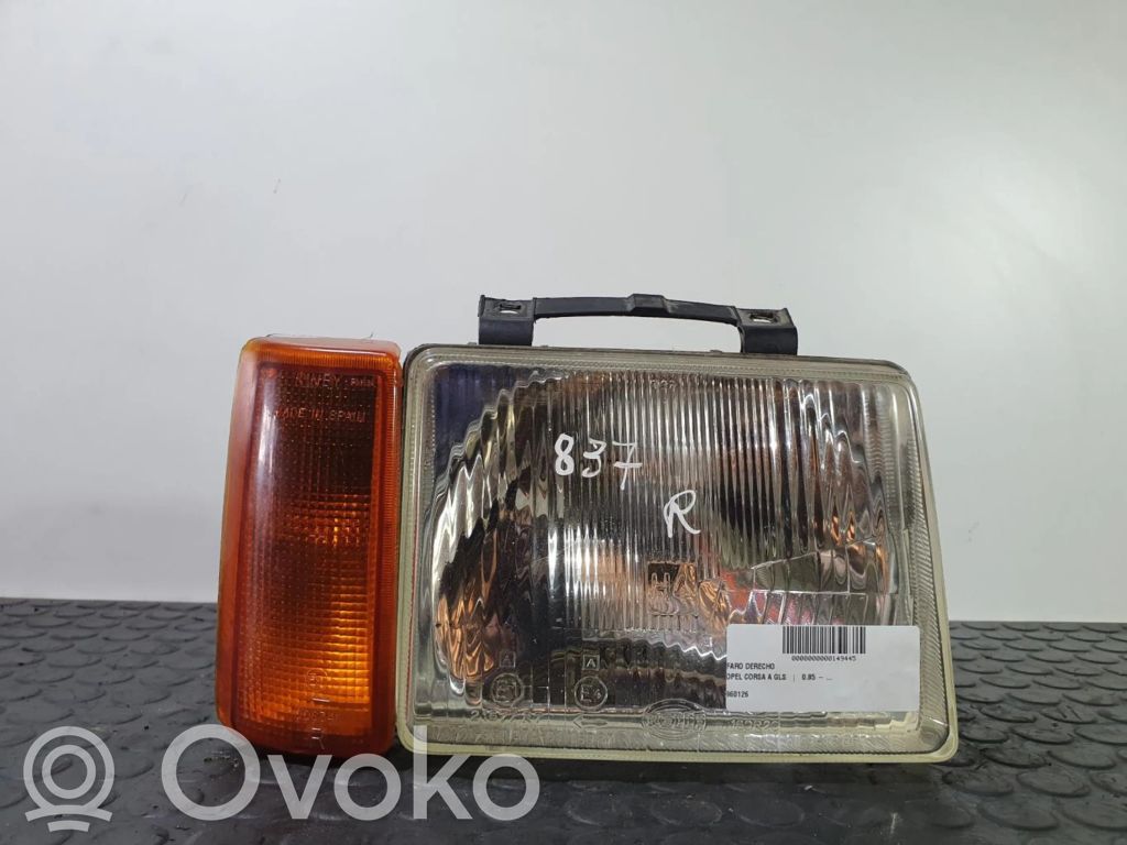 Opel Corsa A Headlight/headlamp 