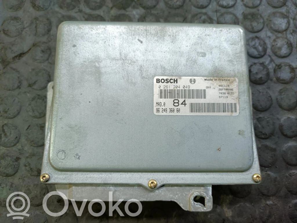 Citroen TEST Engine control unit/module ECU 