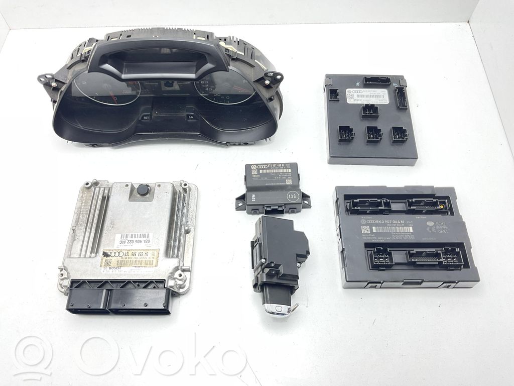 Audi A4 S4 B8 8K Kit cu ECU motor și set închidere uși 