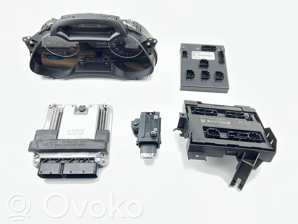 Audi A4 S4 B8 8K Kit cu ECU motor și set închidere uși 