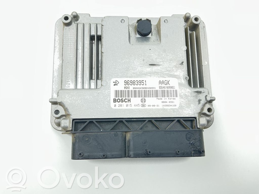 Chevrolet Cruze Engine control unit/module 
