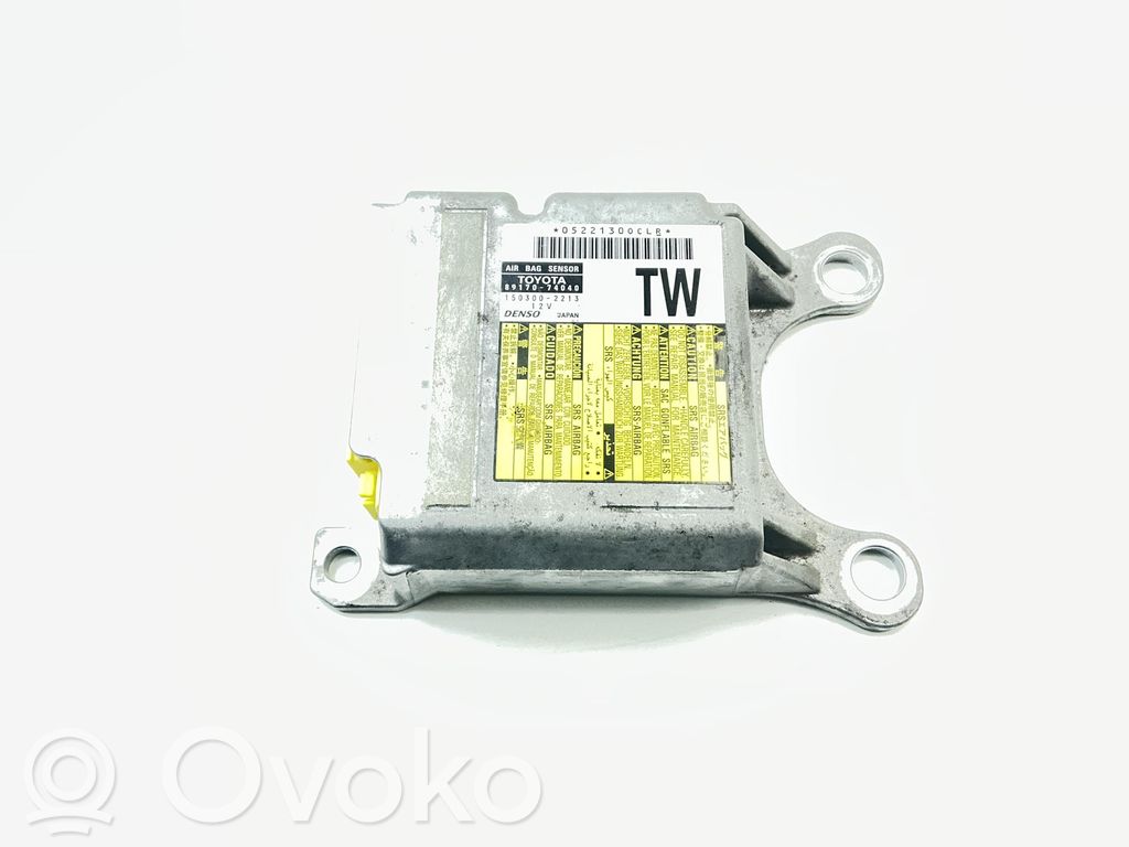 Toyota iQ Unitate/modul de comandă airbaguri 