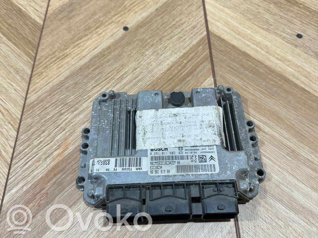 Peugeot 407 Engine control unit/module 