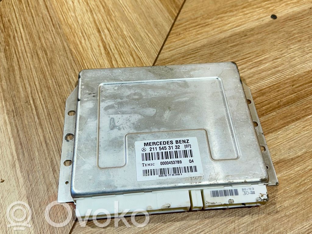 Mercedes-Benz E W211 Module de commande suspension 