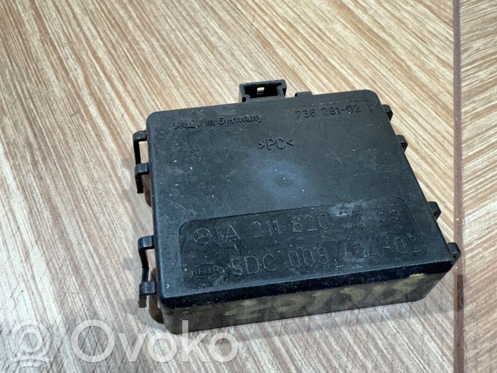 Mercedes-Benz E W211 Sensor de lluvia 