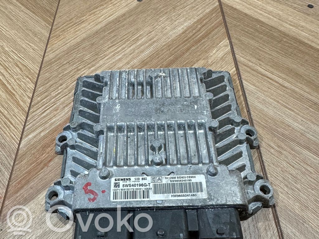 Peugeot 407 Engine control unit/module 