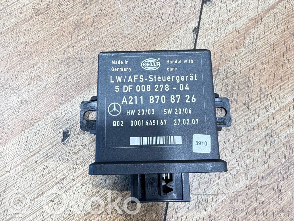 Module d'éclairage LCM   A2118708726,5DF00827804