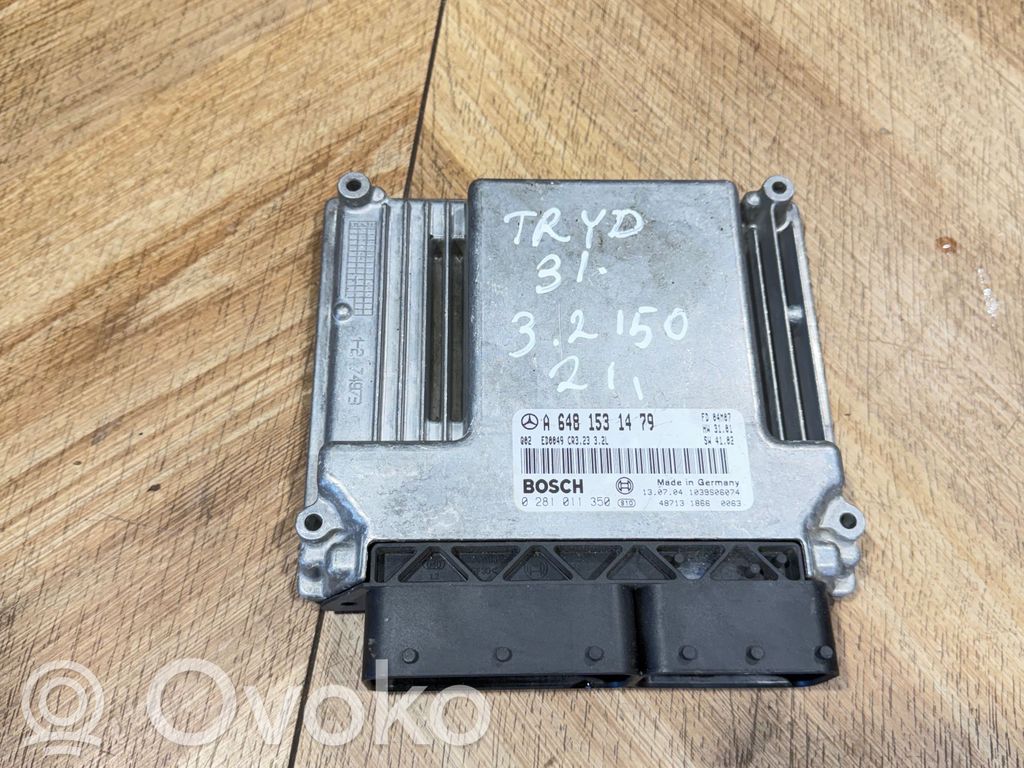 Mercedes-Benz E W211 Engine control unit/module 