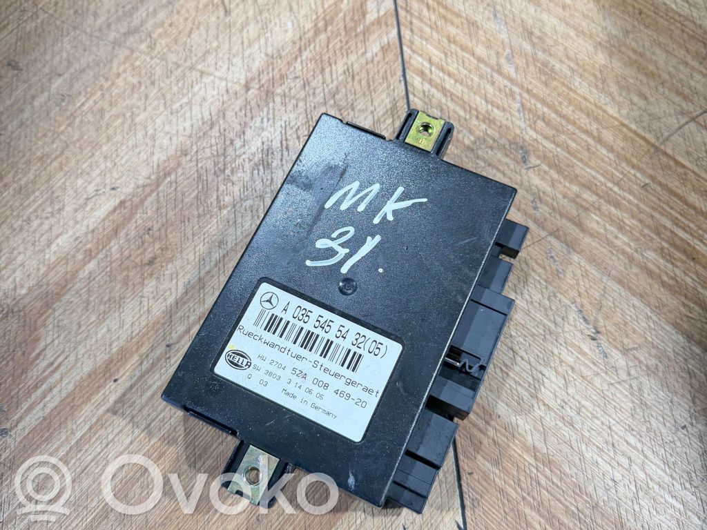 Mercedes-Benz E W211 Tailgate/trunk control unit/module 