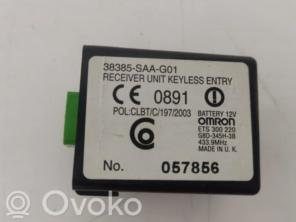Unidad de control/módulo del motor   38385SAAG01