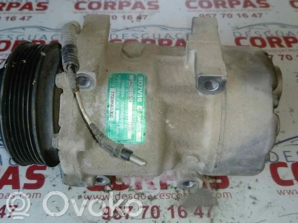 Renault Megane II Air conditioning (A/C) compressor (pump) 