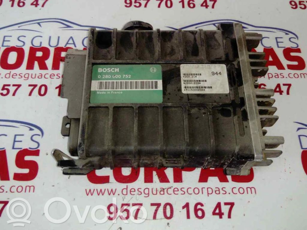 Unidad de control/módulo ECU del motor   0280000752