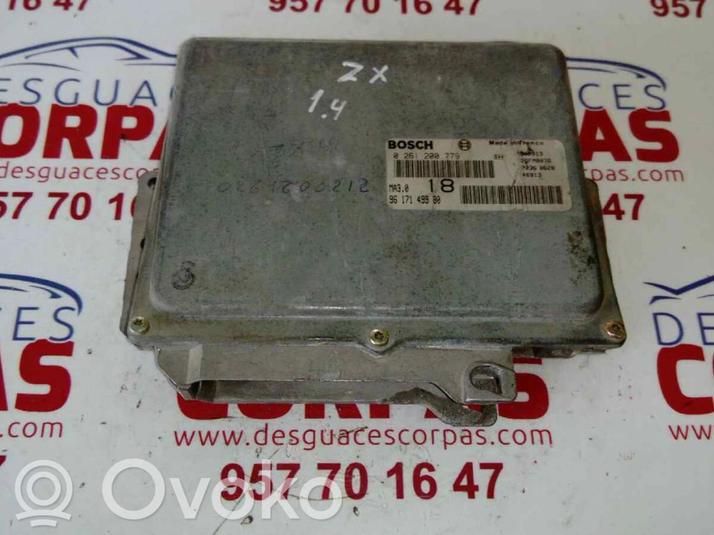 Unidad de control/módulo ECU del motor   0261200779