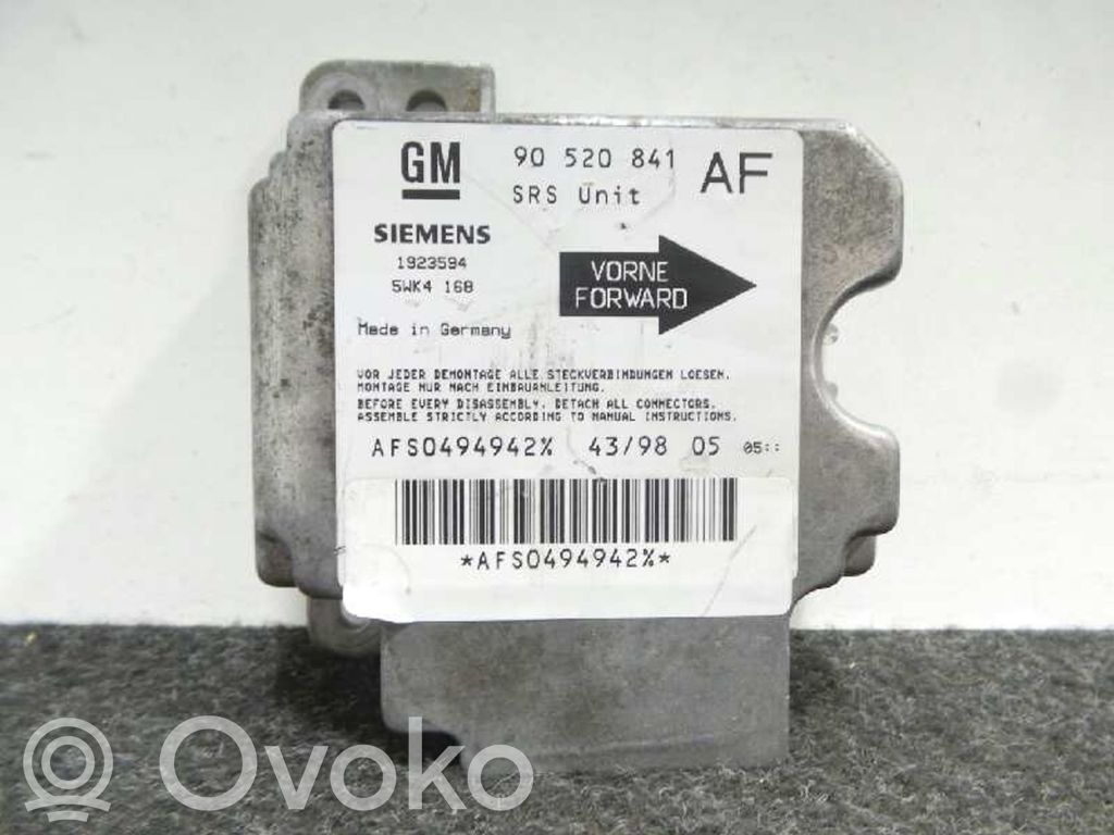 Unidad de control/módulo del Airbag   SIEMENS
