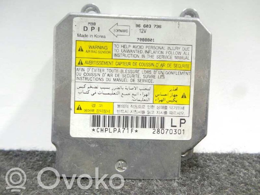 Airbag control unit/module   DPI