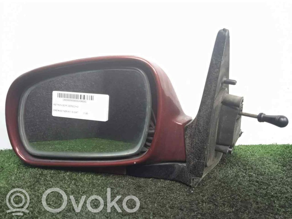 Etuoven sähköinen sivupeili   ROJO