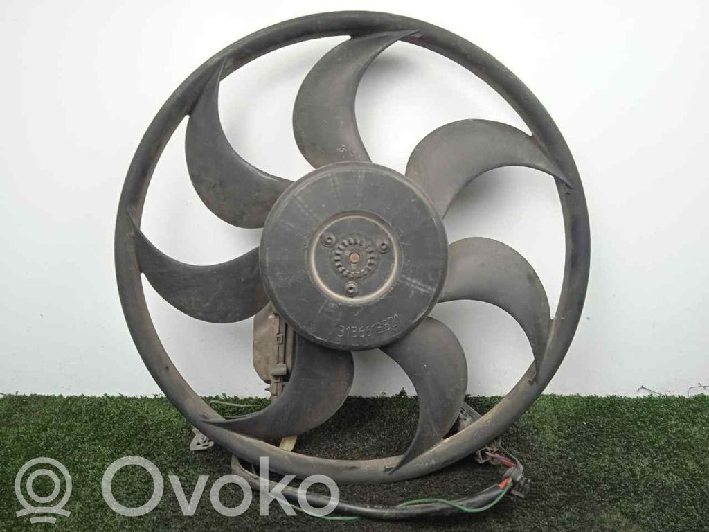 Electric radiator cooling fan