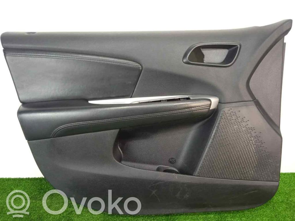 Front door card panel trim
