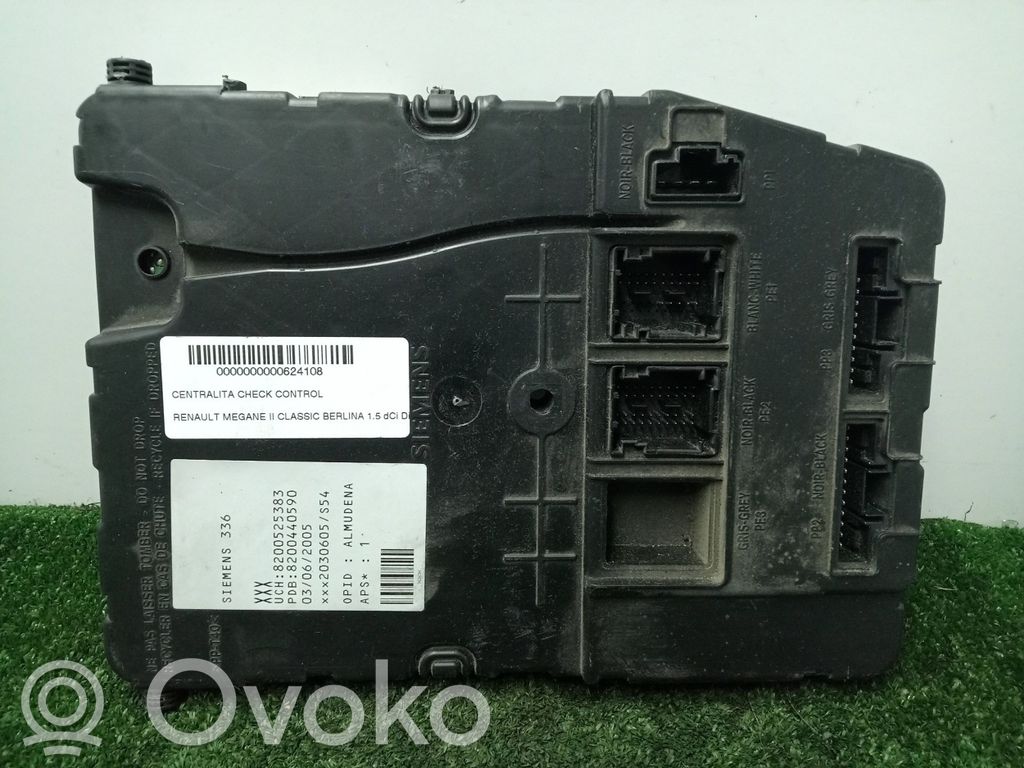 Renault Megane II Other control units/modules 