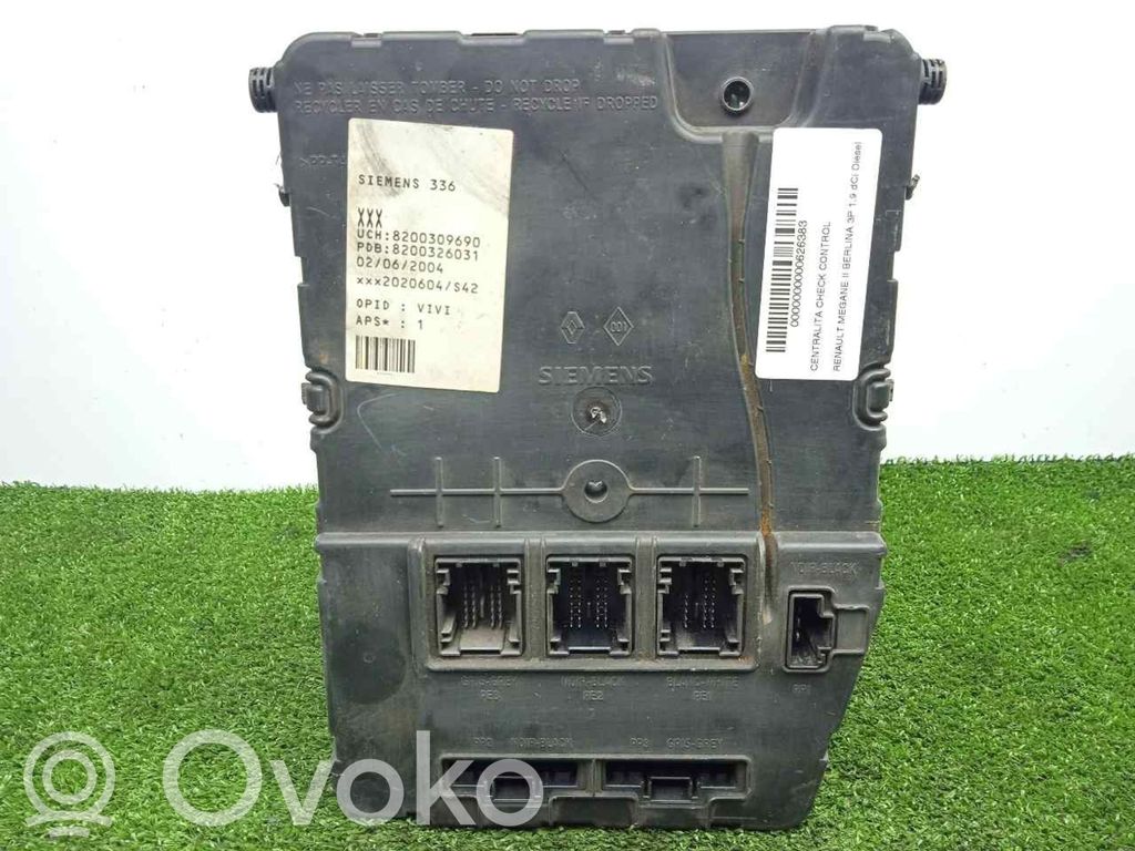 Renault Megane II Muut ohjainlaitteet/moduulit 