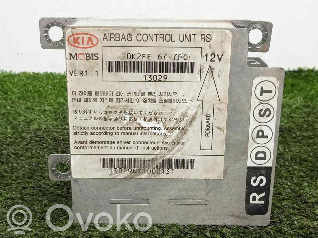 Airbag control unit/module   0K2FE677F0,MOBIS