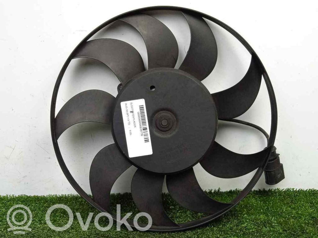 Elektrisks radiatoru ventilators   1K0959456CT,2PINES