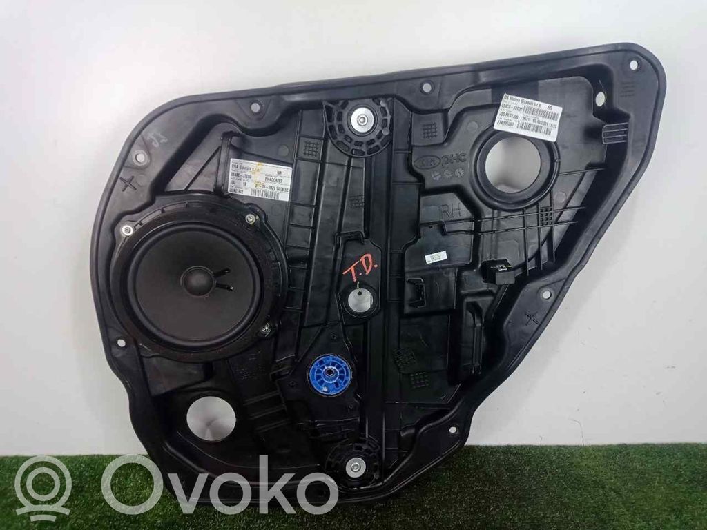 KIA Ceed Macara geam ușă spate cu motor 