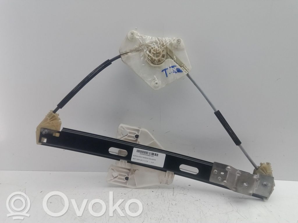 Seat Leon (5F) Mechanizm podnoszenia szyby tylnej bez silnika 
