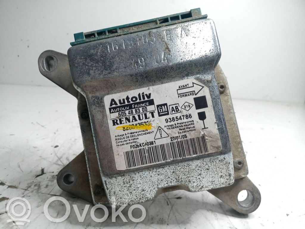 Airbag control unit/module