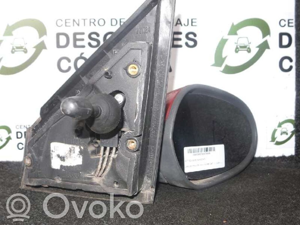 Espejo lateral eléctrico de la puerta delantera   ROJO