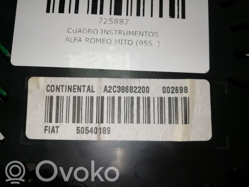 Speedometer (instrument cluster)   VDO,1CONECTOR