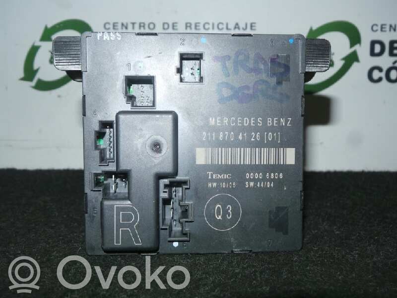 Mercedes-Benz E W211 Other control units/modules 
