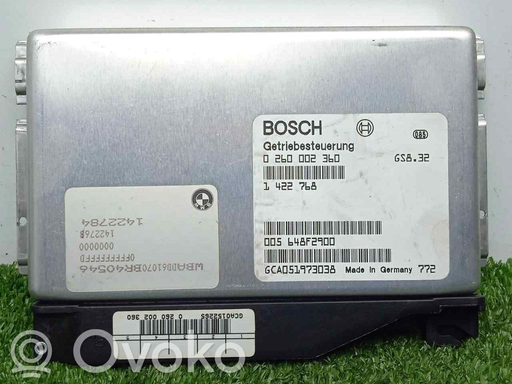 Unidad de control/módulo de la caja de cambios   02600023601422768,BOSCH