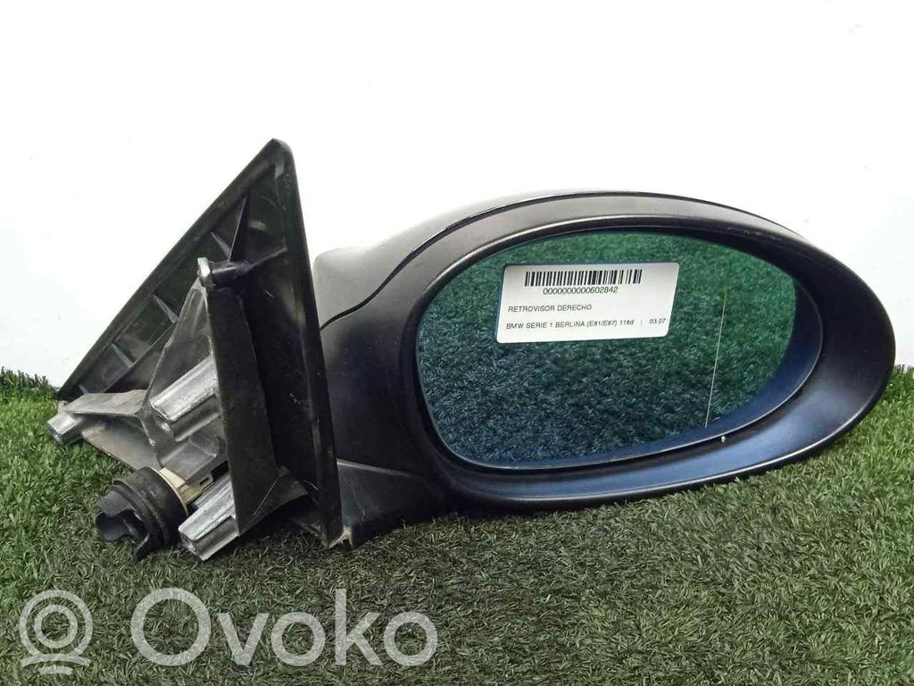 Elektryczne lusterko boczne drzwi przednich   ELECTRICO5PINES,NEGRO