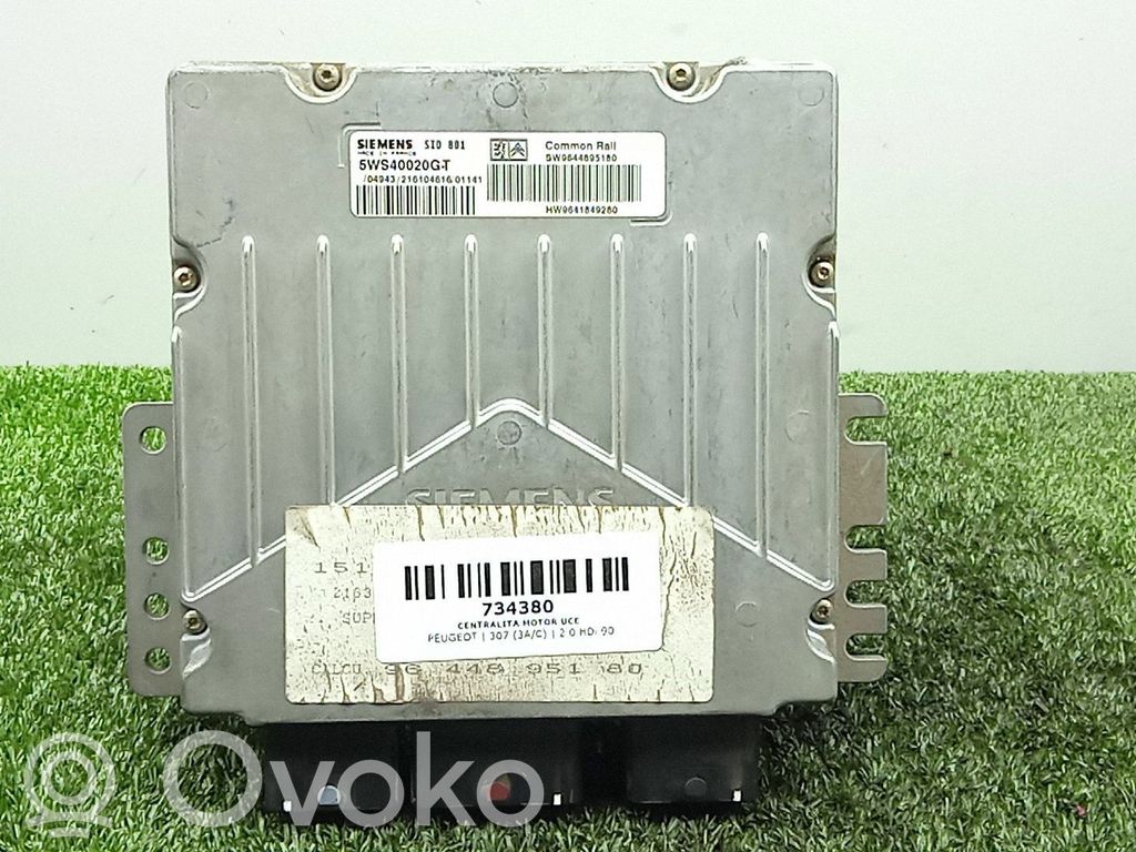 Peugeot 307 Otras unidades de control/módulos 