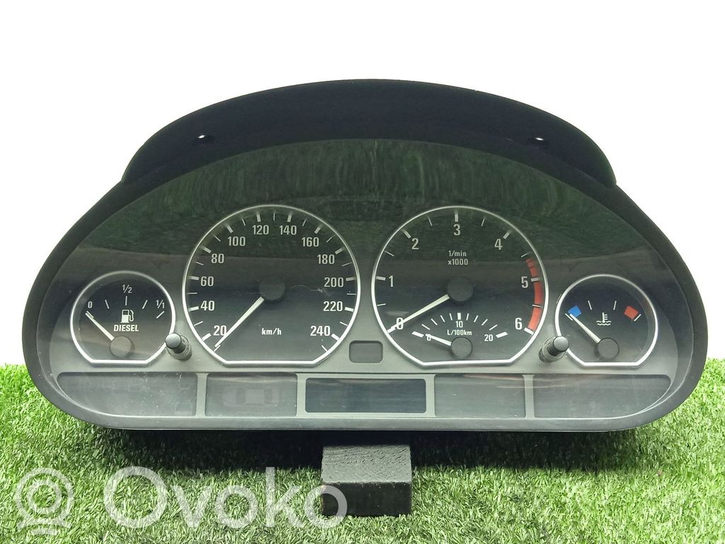 BMW 3 E46 Tachimetro (quadro strumenti) 