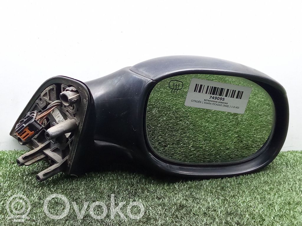 Front door electric wing mirror   ELECTRICO7PINES,NEGRO