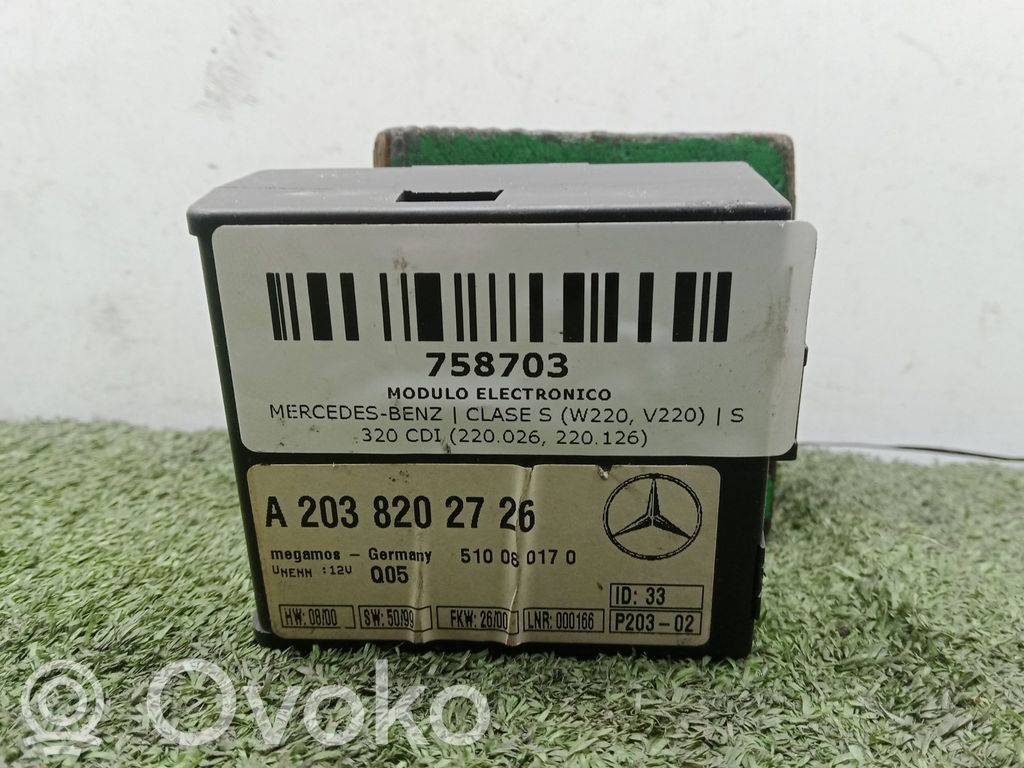 Mercedes-Benz Sprinter W901 W902 W903 W904 Alte unități/module de control 