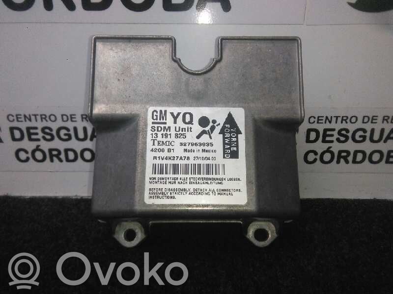 Unidad de control/módulo del Airbag   13191825327963935,TEMIC