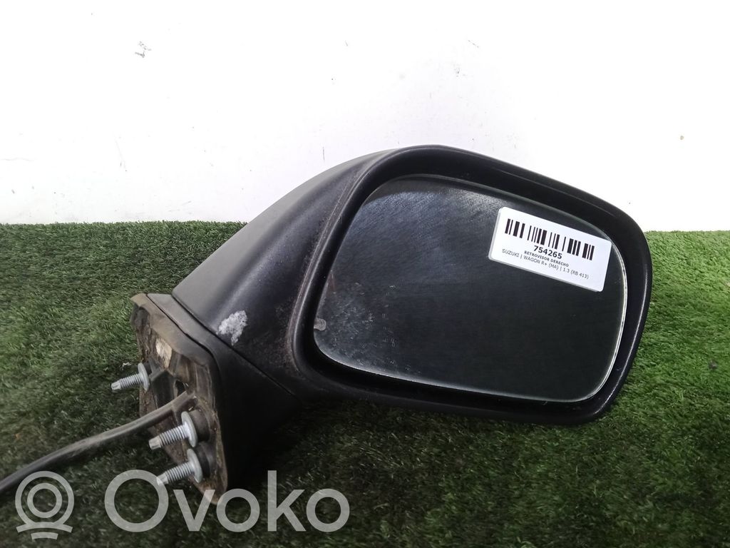 Front door electric wing mirror   ELECTRICO3CABLES,NEGRO