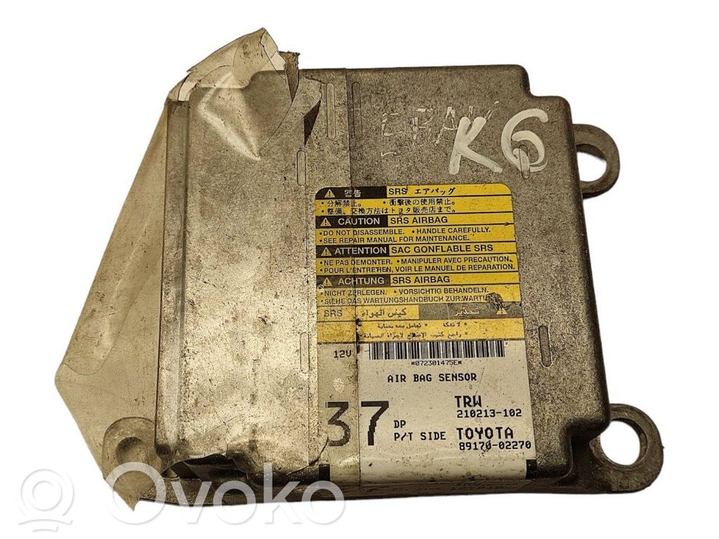 Toyota Corolla E120 E130 Airbag control unit/module 