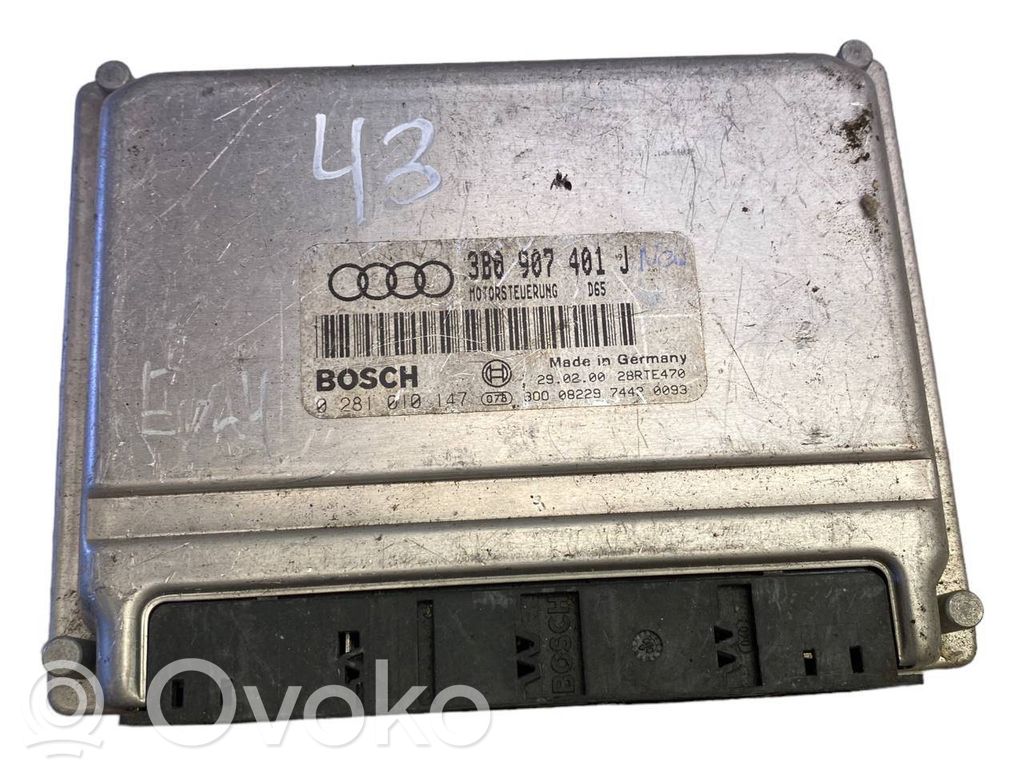 Volkswagen PASSAT B5 Engine control unit/module 