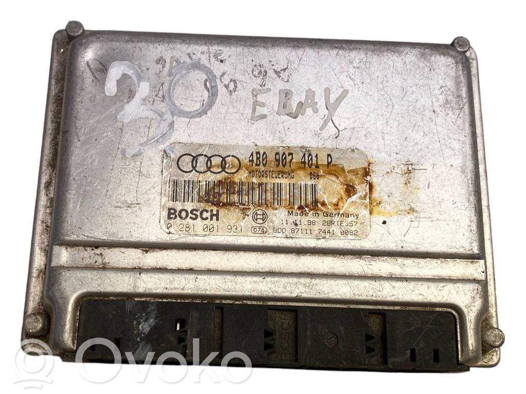 Engine control unit/module   4B0907401P