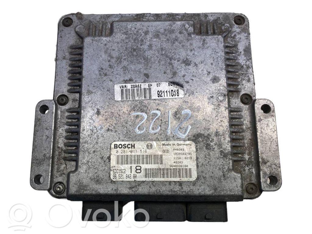Peugeot 607 Engine control unit/module 