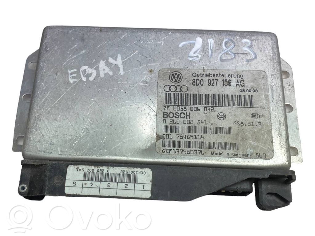 Audi A4 S4 B6 8E 8H Vaihdelaatikon ohjainlaite/moduuli 