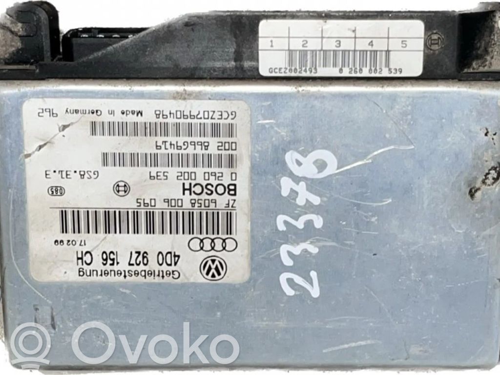 Audi A8 S8 D2 4D Gearbox control unit/module 