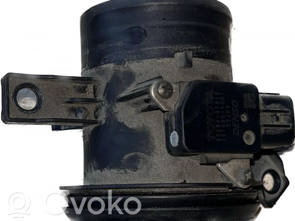 Toyota Auris 150 Misuratore di portata d'aria 